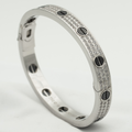 CARTIER LOVE BRACELET 6.1MM DIAMOND-CERAMIC