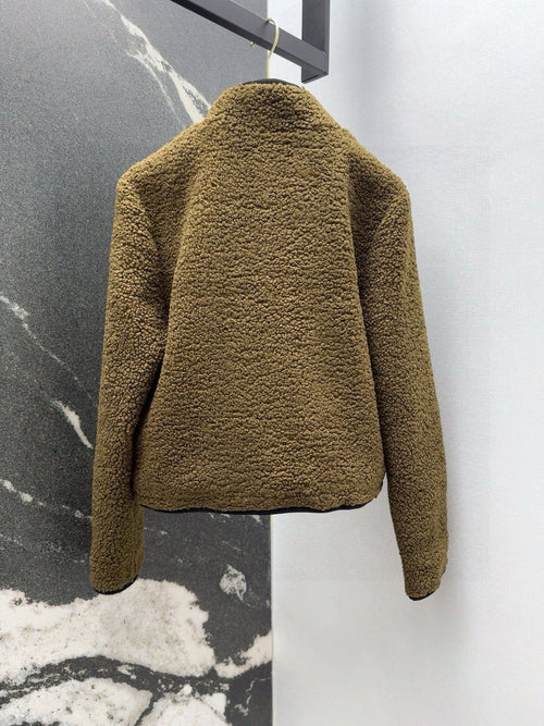 BURBERRY 25S TEDDY FLEECE JACKET 0015