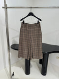 YSL 25S STRIPED STRAIGHT-LEG PANTS STYLE 228